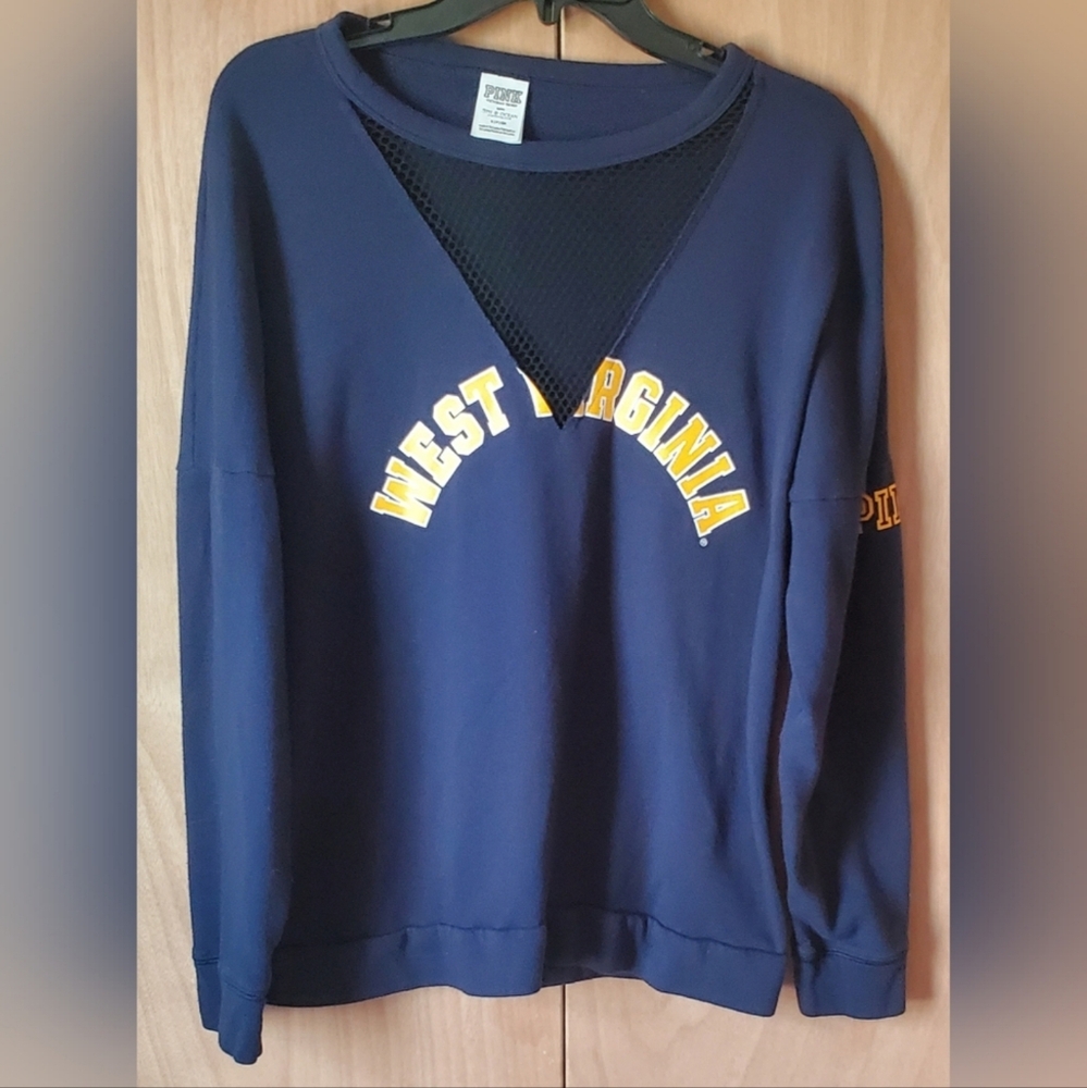 PINK WVU Sweater